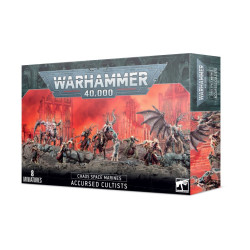 Caja oficial de Cultistas Malditos de Warhammer 40k