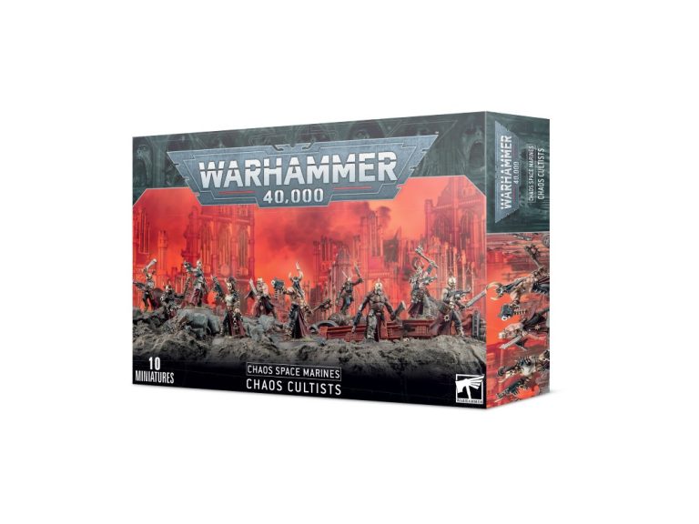 Caja oficial de Cultistas del Caos de Warhammer