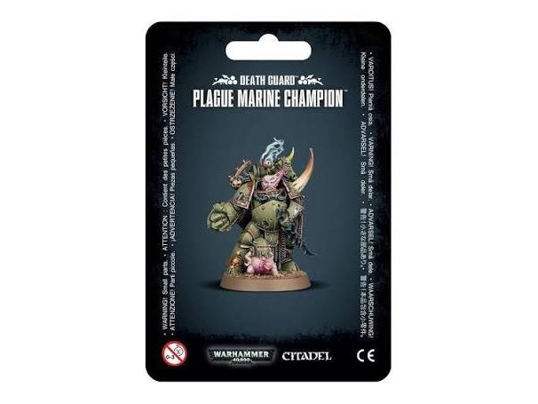 Caja oficial del Campeón Marine de Plaga 40k