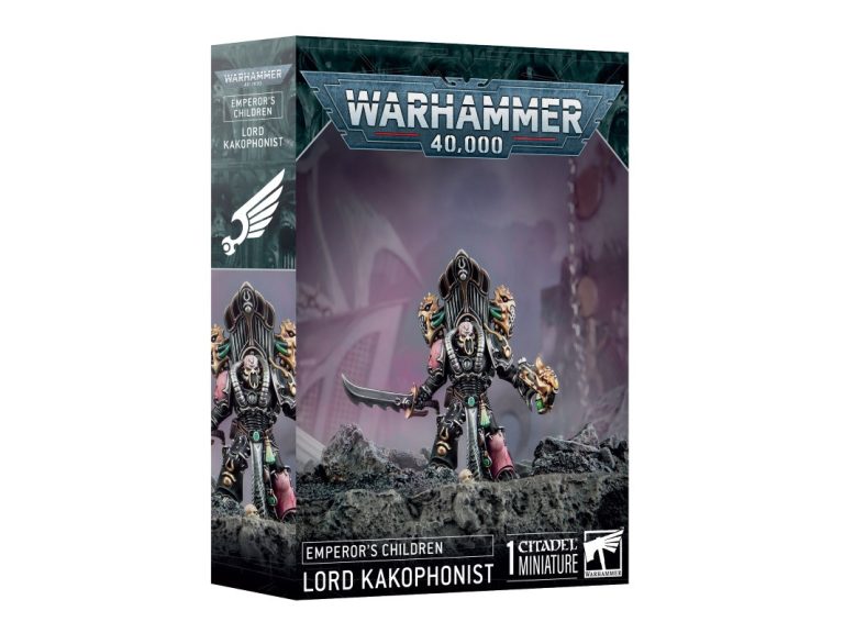 Caja oficial del Señor Kakofonista de Warhammer 40k