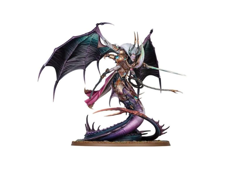 Miniatura montada de Fulgrim Primarca Daemon de Slaanesh