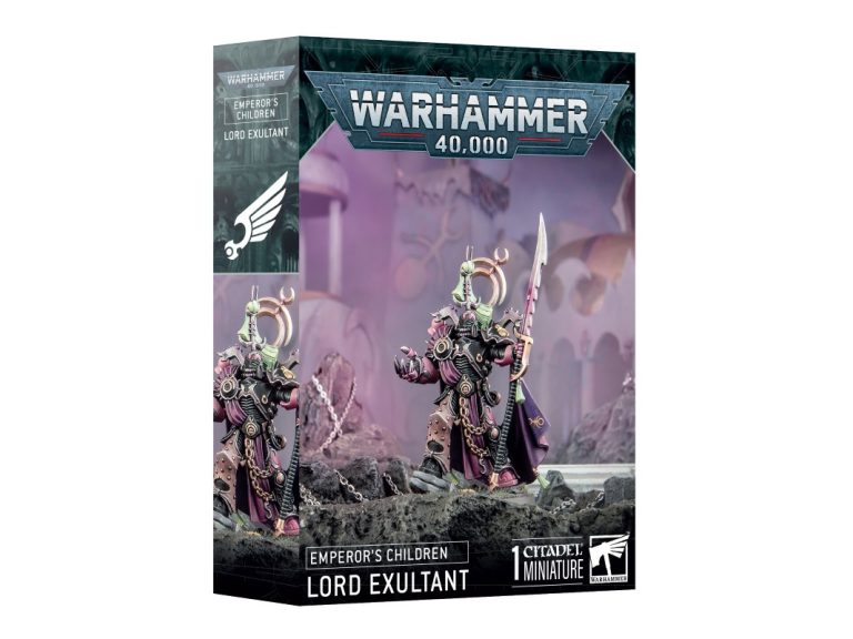 Caja oficial del Lord Exultante de Warhammer 40k