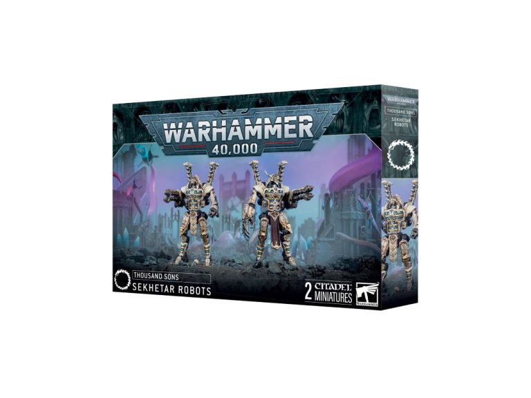 Caja oficial de Robots Sekhetar de Warhammer 40k