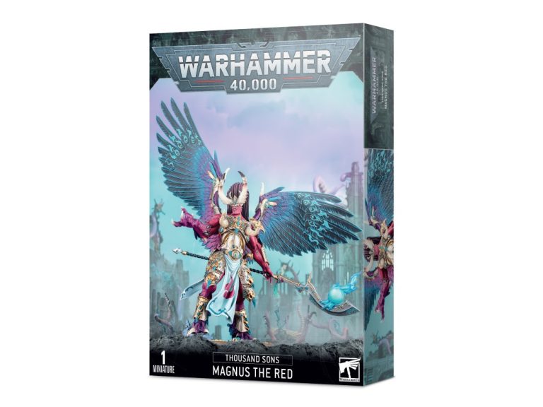 Caja oficial de Magnus el Rojo Primarca Daemon