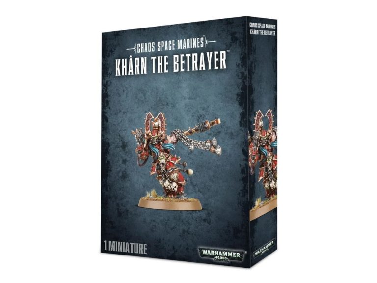 Caja oficial de Khârn el Traidor de los Devoradores de Mundos