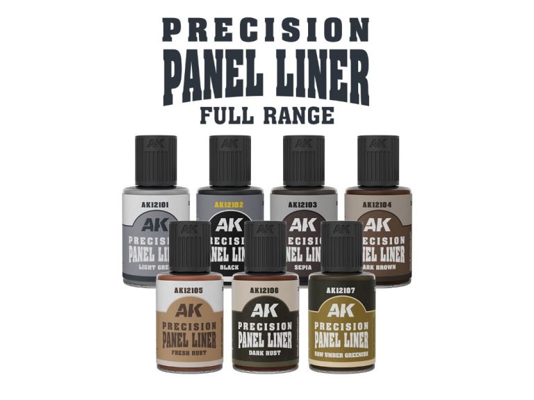 Rango completo paneladores AK en bote de 30 ml