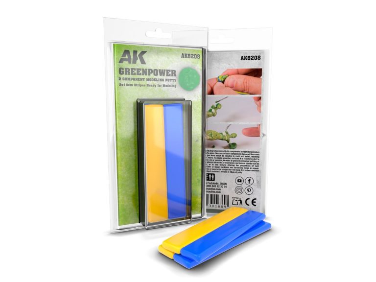 Tiras de masilla de modelado Greenpower AK