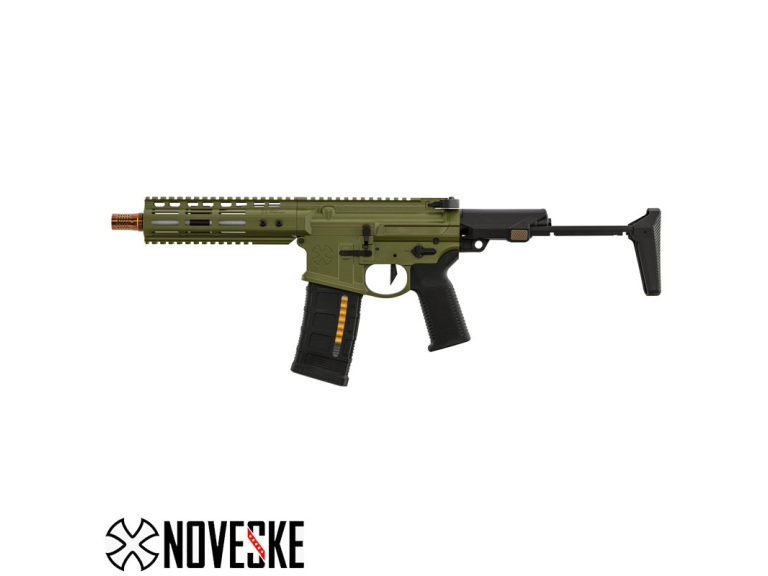Réplica GBB Double Eagle MWS Ghetto Blaster 7″ Noveske Verde