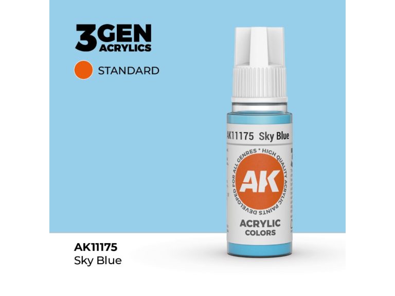 Bote de pintura Sky Blue de AK