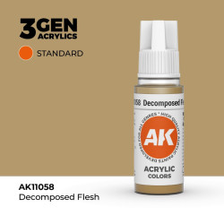 Bote de pintura Decomposed Flesh de AK