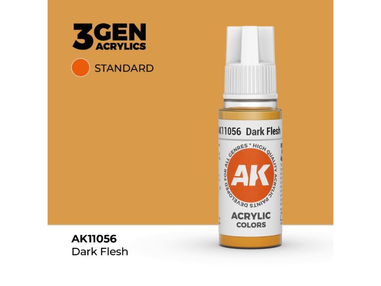 Bote de pintura Dark Flesh de AK