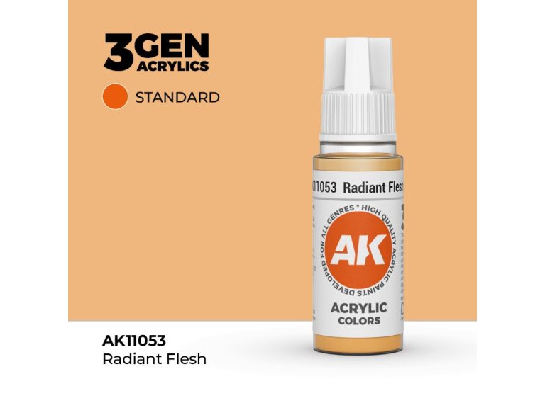 Bote de pintura Radiant Flesh de AK