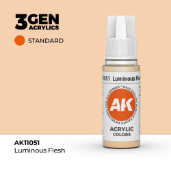 Bote de pintura Luminous Flesh de AK