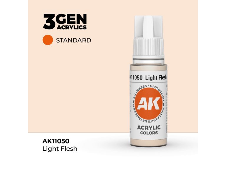 Bote de pintura Light Flesh de AK