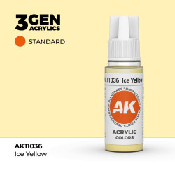 Bote de pintura Ice Yellow de AK