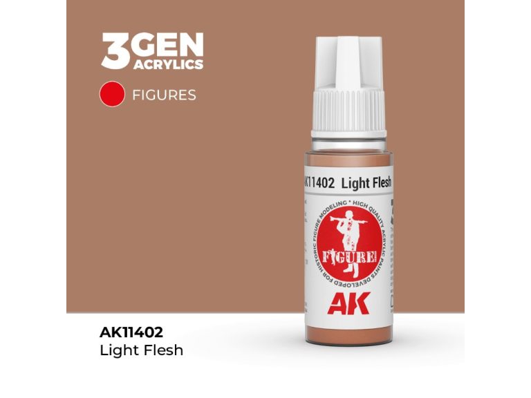 Bote de pintura Light Flesh de AK