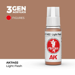 Bote de pintura Light Flesh de AK