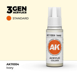Bote de pintura Ivory de AK