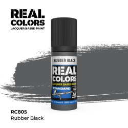 Bote de pintura Rubber Black de AK Real Colors