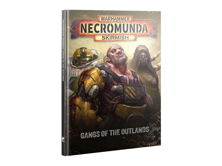 Portada oficial del libro Necromunda Gangs Of The Outlands