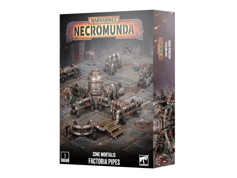 Caja oficial del juego Necromunda Zone Mortalis Factoria Pipes
