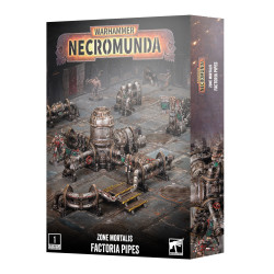 Caja oficial del juego Necromunda Zone Mortalis Factoria Pipes
