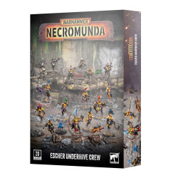 Caja oficial de minis Necromunda Escher Underhive Crew