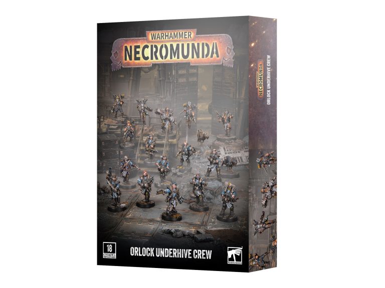 Caja oficial de minis Necromunda Orlock Underhive Crew