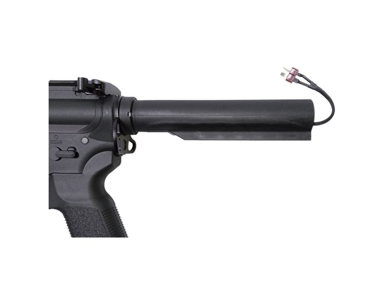 Réplica AEG M4 Saigo Kenji Kensei Short ETU Negra conector T-Dean