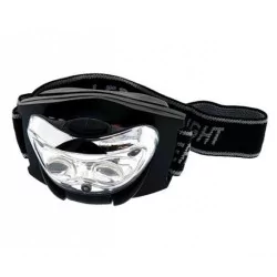 LINTERNA PARA CABEZA FRONTAL LED ROJO NEGRO