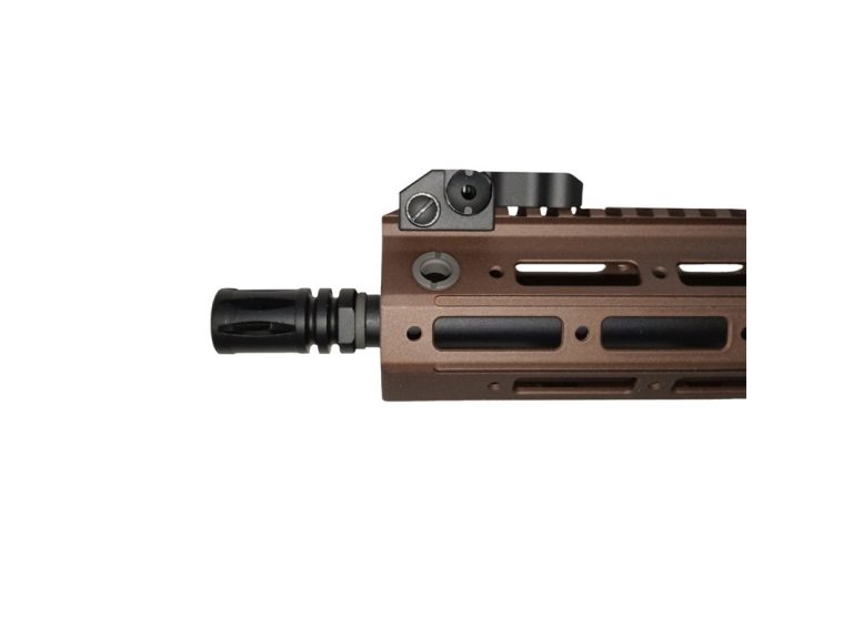 Réplica AEG 416 Saigo Shogun Aster Bluetooth MK2 tan Guardamanos