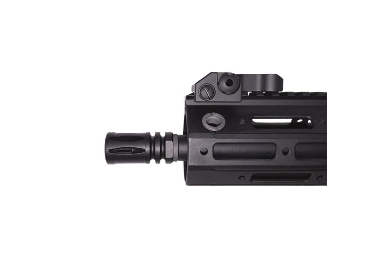 Réplica AEG 416 Saigo Shogun Aster Bluetooth MK2 Negra Guardamanos