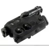 Portabaterías AN/PEQ 16 Negro Dummy, ideal para guardar baterías o como accesorio decorativo.