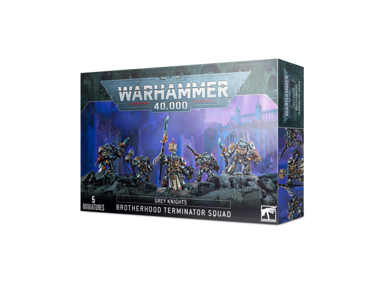 Caja del kit Paladines Caballeros Grises de plástico
