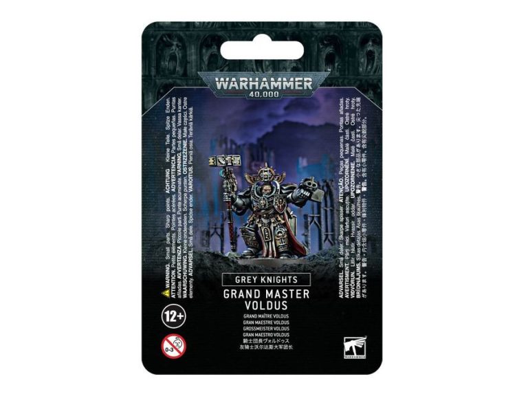 Caja del producto Grand Master Voldus de plástico