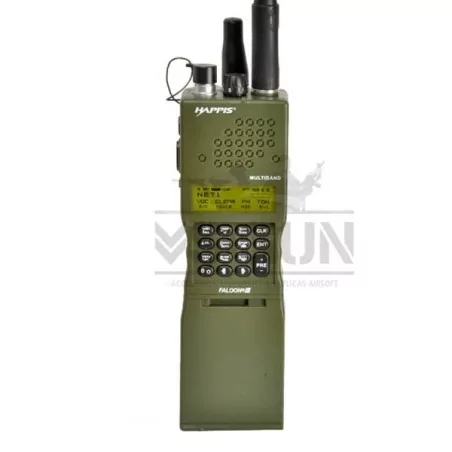 Radio táctica Z simulada AN/PRC-152, modelo real de Harris Corporation, ideal para darle realismo al loadout.