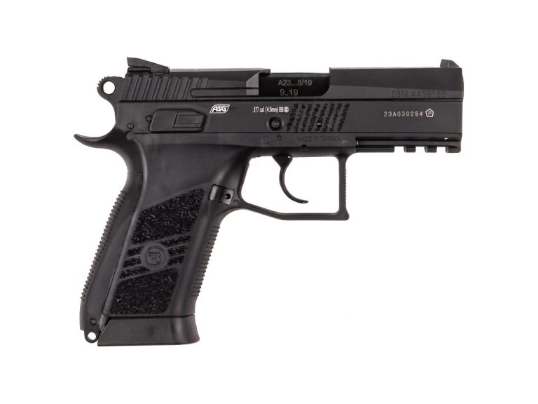 Vista lateral CZ 75 P-07 DUTY 4.5mm