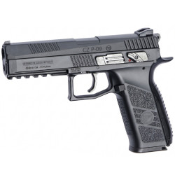 Pistola CZ P-09 Blowback CO2 4.5MM ángulo lateral