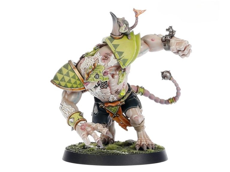 Detalle de garras y cola prensil de Rat Ogre