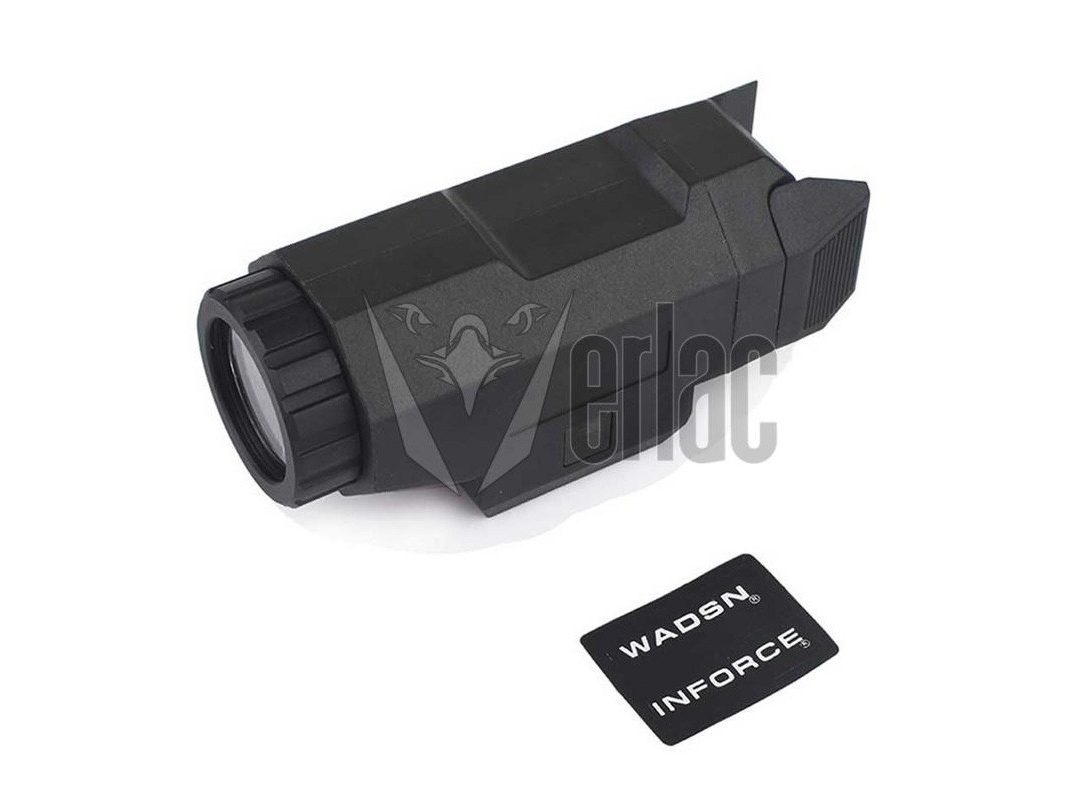 LINTERNA PARA PISTOLA WADSN ESTILO APL NEGRA