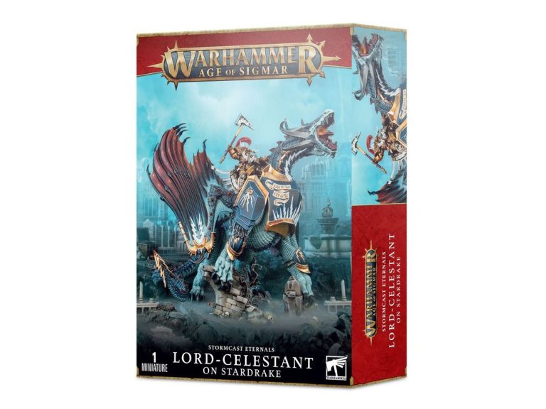 Caja del kit Lord Celestant en Stardrake de Warhammer
