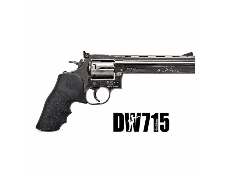 Revolver Dan Wesson 715 6 Steel Grey empuñadura