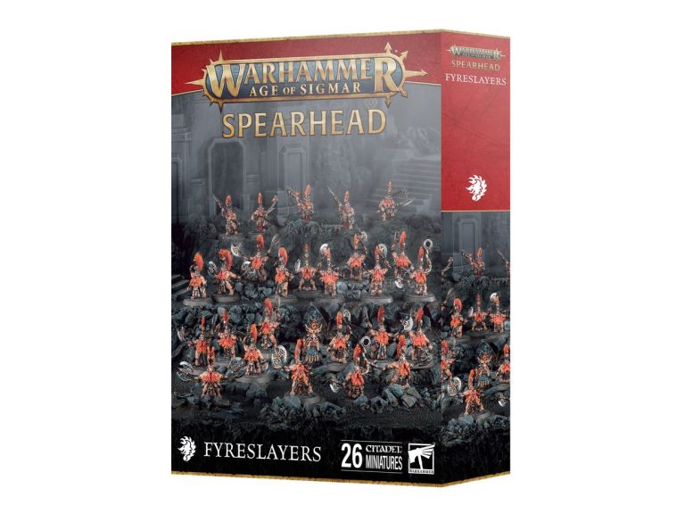 Caja del kit Punta de lanza Matafuegos de Warhammer