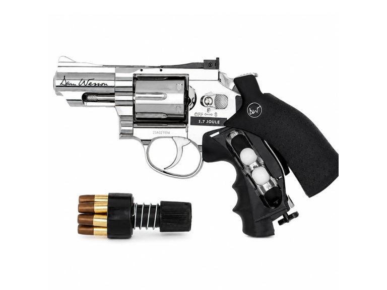 Tambor y revólver  ASG Dan Wesson 2.5" 4.5mm