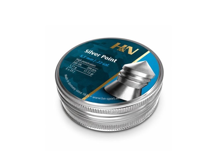 Balines H&N Silver Point 5,5 mm lata 200 uds