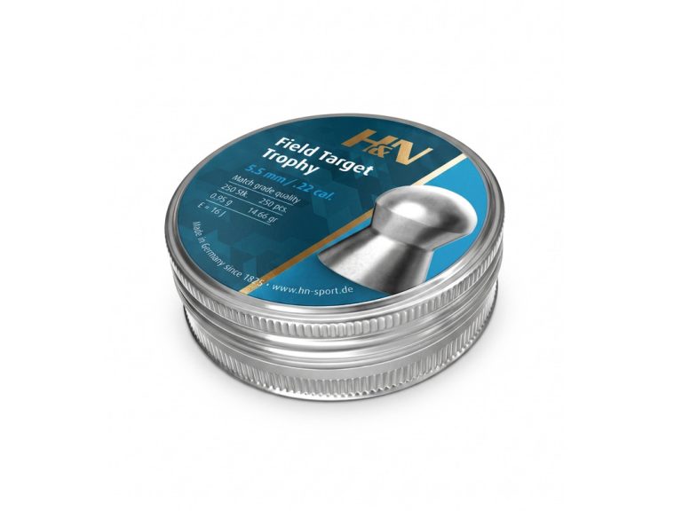 Balines H&N Field Target Trophy 5,54 mm lata frontal