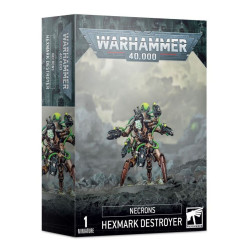 Caja del kit de plastico Destructor Maldicida Necron 40k