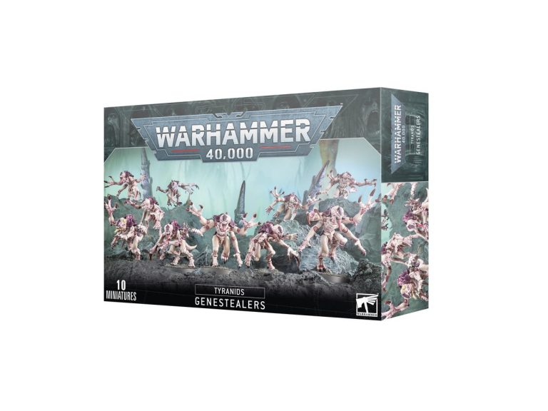 Caja del kit de plastico Genestealers Tiranidos 40k