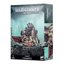 Caja del kit de plástico Tiranofex Tiránidos
