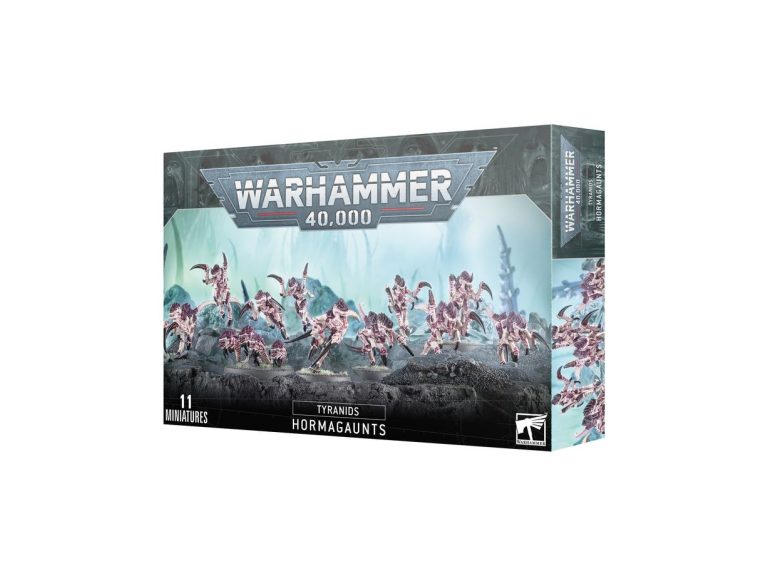 Caja del kit de plastico Hormagantes Tiranidos 40k